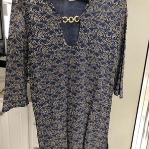 Jordan Taylor Sexy Bathing Suit Coverup Medium